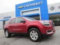 2014 Crystal Red Tintcoat GMC Acadia SLE  photo #1