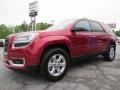 2014 Crystal Red Tintcoat GMC Acadia SLE  photo #3