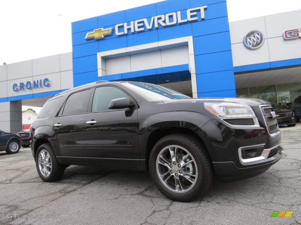 2014 Acadia SLE - Carbon Black Metallic / Ebony photo #1