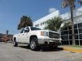 Summit White - Sierra 1500 SLT Crew Cab Photo No. 1