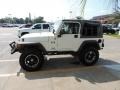 2005 Stone White Jeep Wrangler X 4x4  photo #4