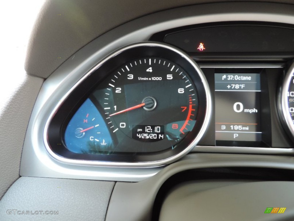 2014 Audi Q7 3.0 TFSI quattro Gauges Photo #92901383