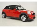 2013 Chili Red Mini Cooper S Convertible  photo #2