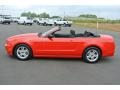 2014 Race Red Ford Mustang V6 Convertible  photo #28