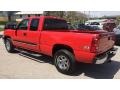 2003 Victory Red Chevrolet Silverado 1500 LS Extended Cab 4x4  photo #3