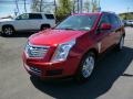 2014 Crystal Red Tintcoat Cadillac SRX Luxury AWD  photo #3