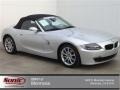 Titanium Silver Metallic 2006 BMW Z4 3.0i Roadster