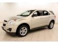 2011 Gold Mist Metallic Chevrolet Equinox LS AWD  photo #3