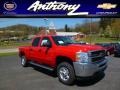 2014 Victory Red Chevrolet Silverado 2500HD LT Crew Cab 4x4  photo #1