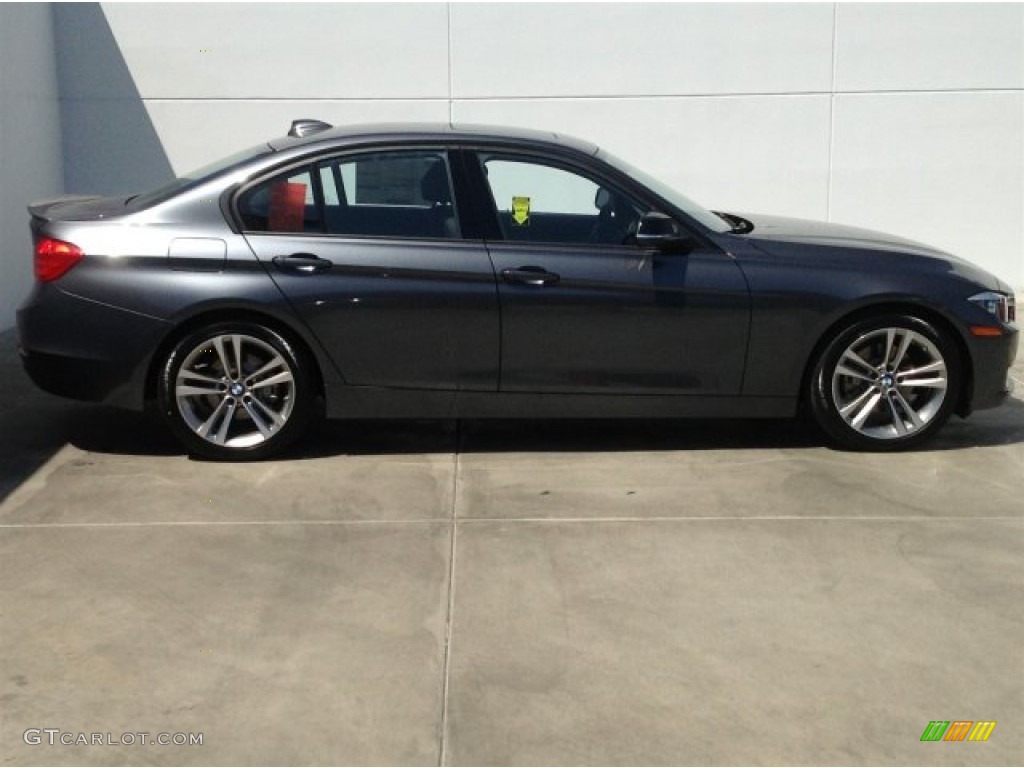 2014 3 Series 328i Sedan - Mineral Grey Metallic / Black photo #4
