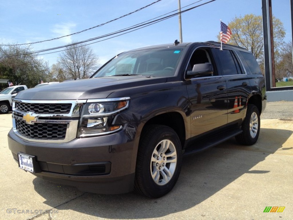 2015 Tungsten Metallic Chevrolet Tahoe LS 4WD 92876250 Photo 8