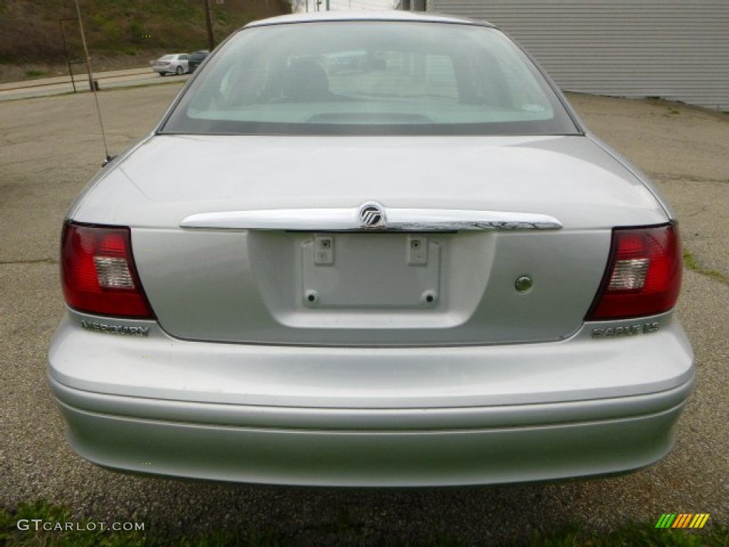 2002 Sable LS Premium Sedan - Silver Frost Metallic / Medium Graphite photo #3