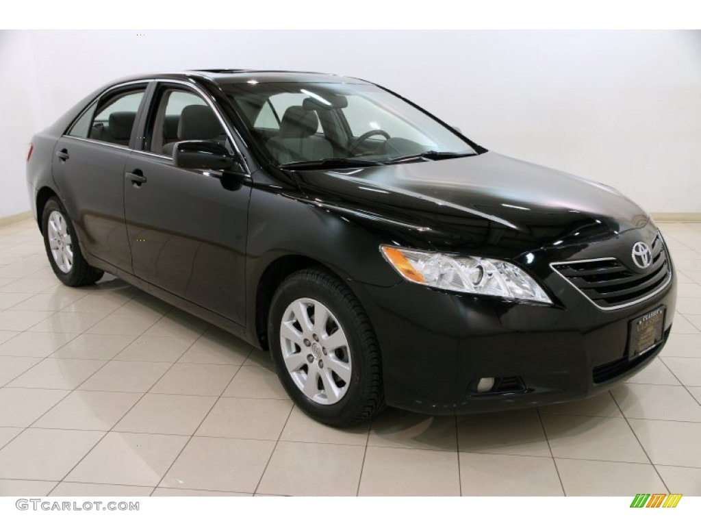 2007 Camry XLE - Black / Ash photo #1