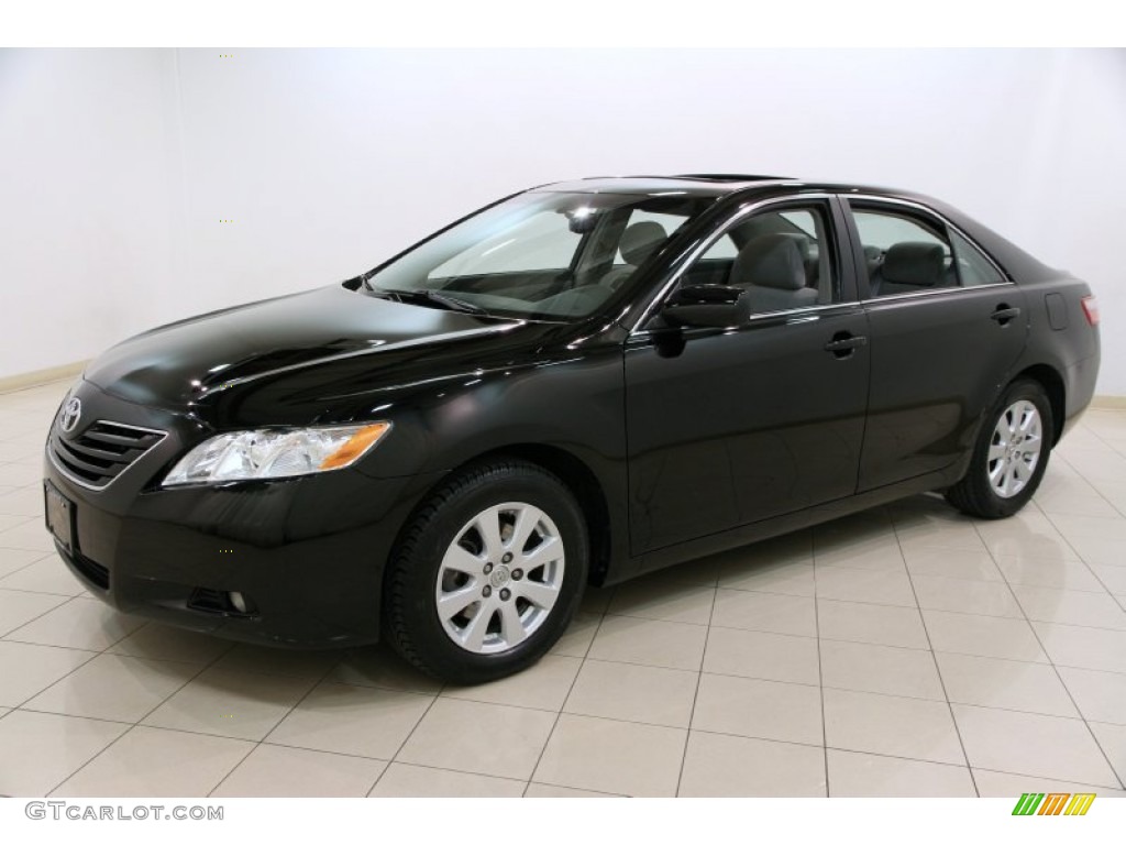 2007 Camry XLE - Black / Ash photo #3