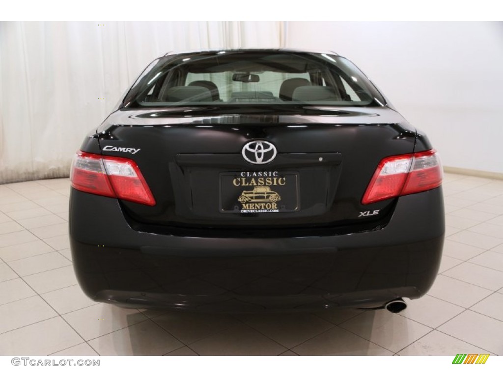 2007 Camry XLE - Black / Ash photo #14