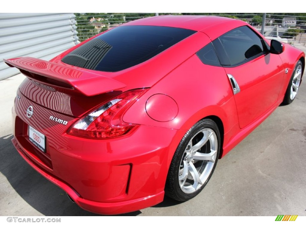 2012 370Z NISMO Coupe - Solid Red / NISMO Black/Red photo #10