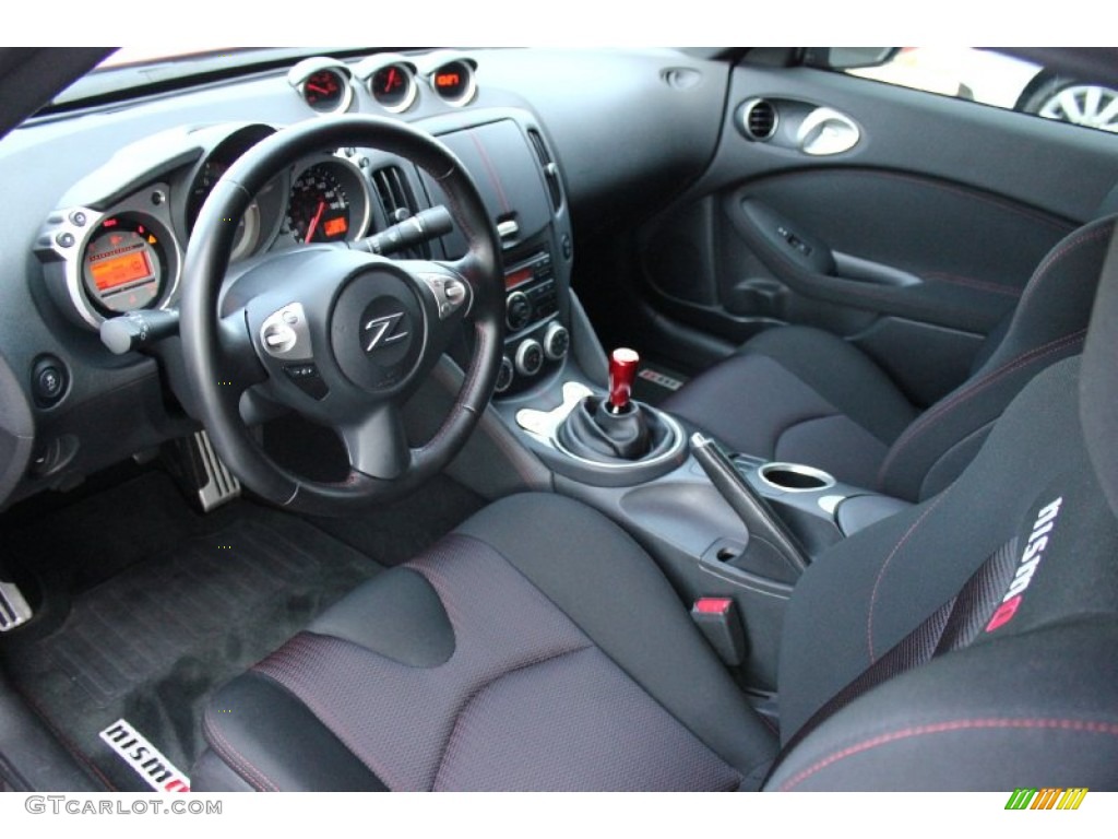 2012 370Z NISMO Coupe - Solid Red / NISMO Black/Red photo #15