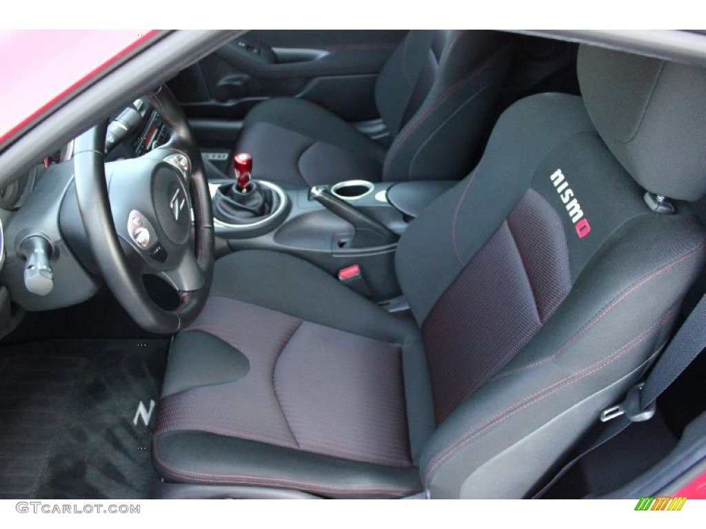 2012 370Z NISMO Coupe - Solid Red / NISMO Black/Red photo #16