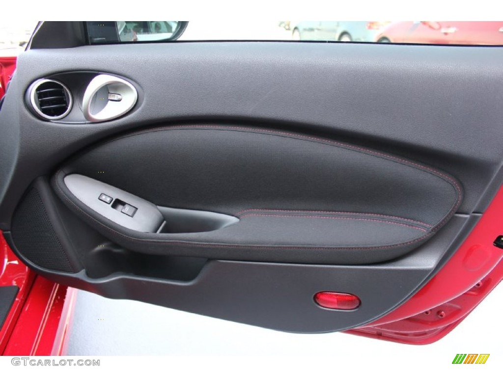 2012 370Z NISMO Coupe - Solid Red / NISMO Black/Red photo #32