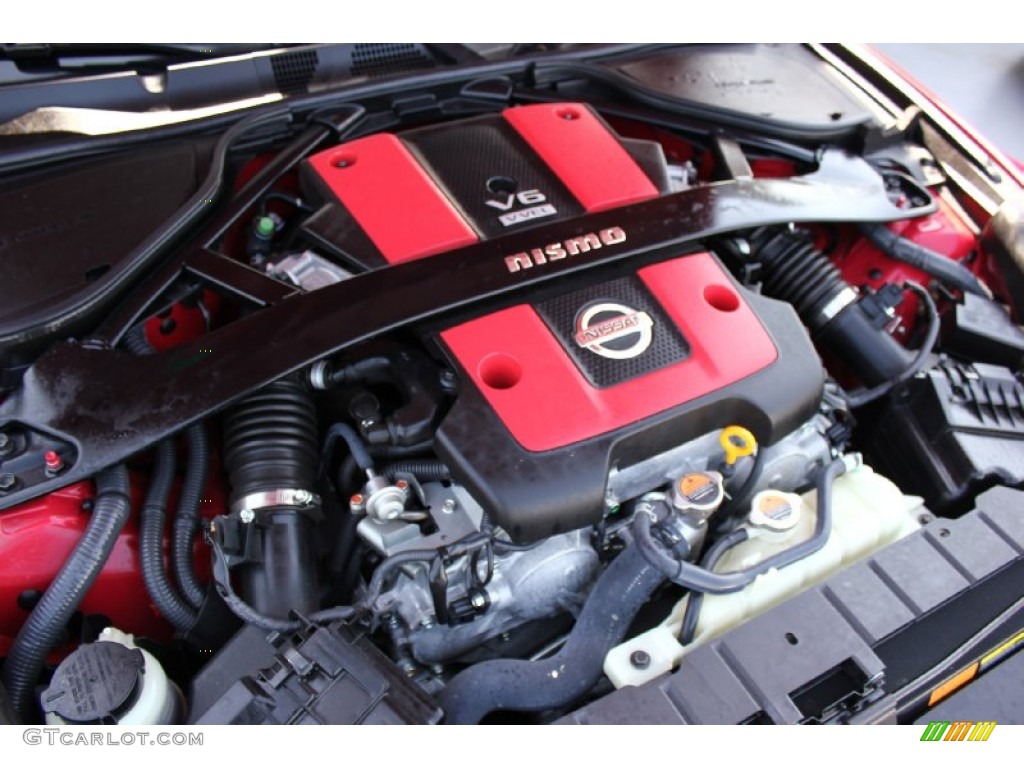 2012 370Z NISMO Coupe - Solid Red / NISMO Black/Red photo #36