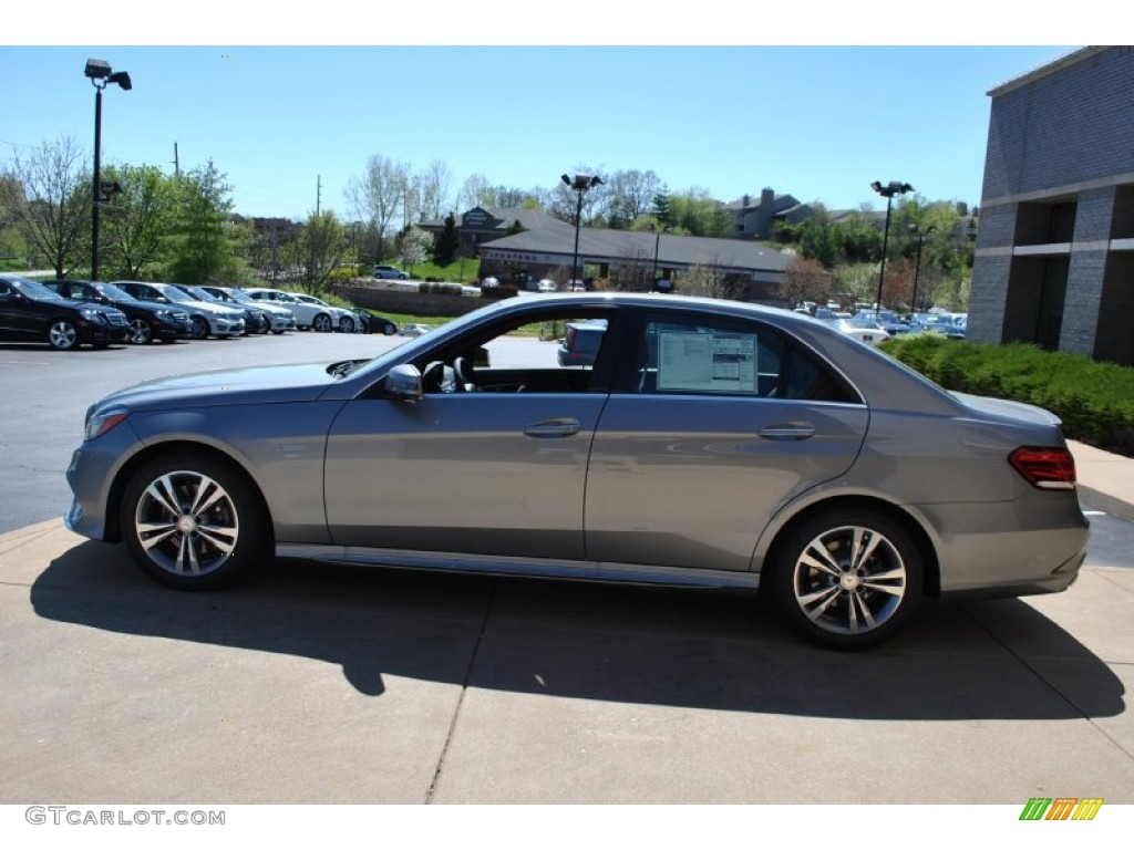 2014 E E250 BlueTEC 4Matic Sedan - Paladium Silver Metallic / Black photo #4