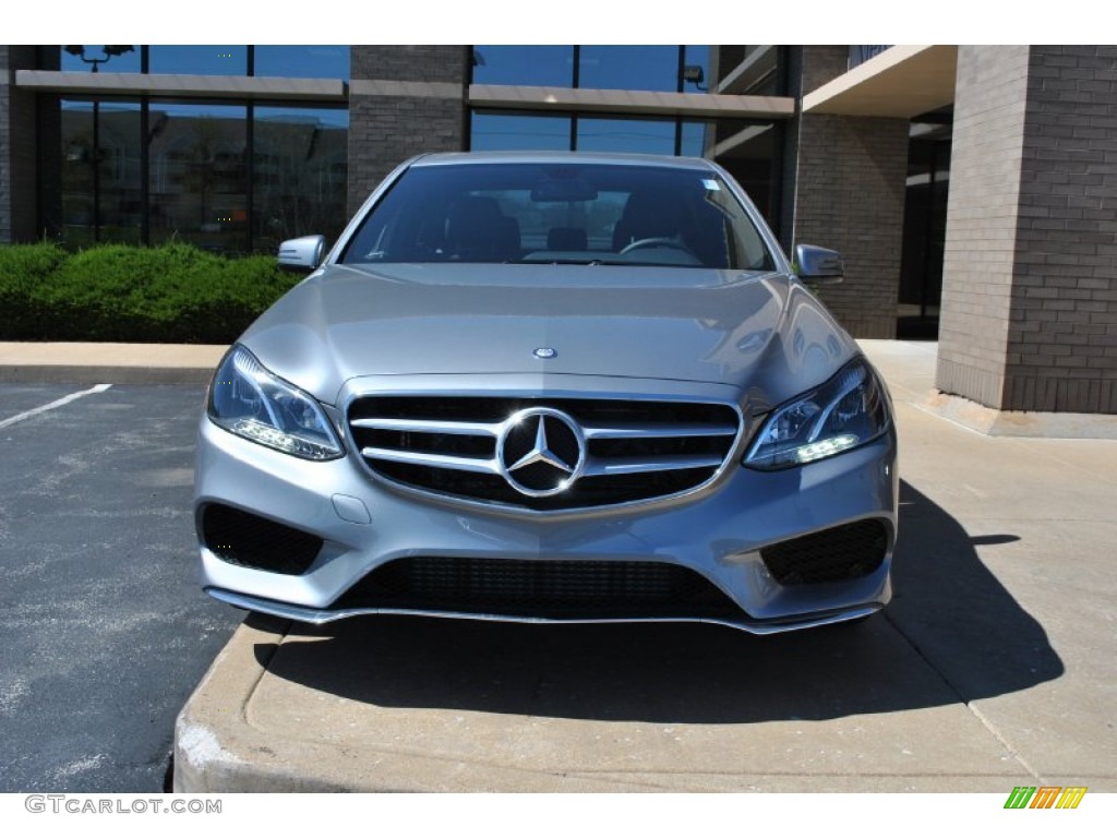 2014 E E250 BlueTEC 4Matic Sedan - Paladium Silver Metallic / Black photo #6