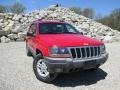 1999 Flame Red Jeep Grand Cherokee Laredo 4x4 #92917126
