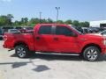 2014 Race Red Ford F150 STX SuperCrew  photo #7