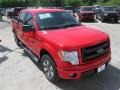 2014 Race Red Ford F150 STX SuperCrew  photo #8