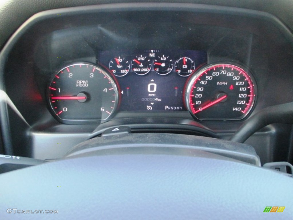 2015 GMC Sierra 3500HD Denali Crew Cab 4x4 Dual Rear Wheel Gauges Photo #92919652