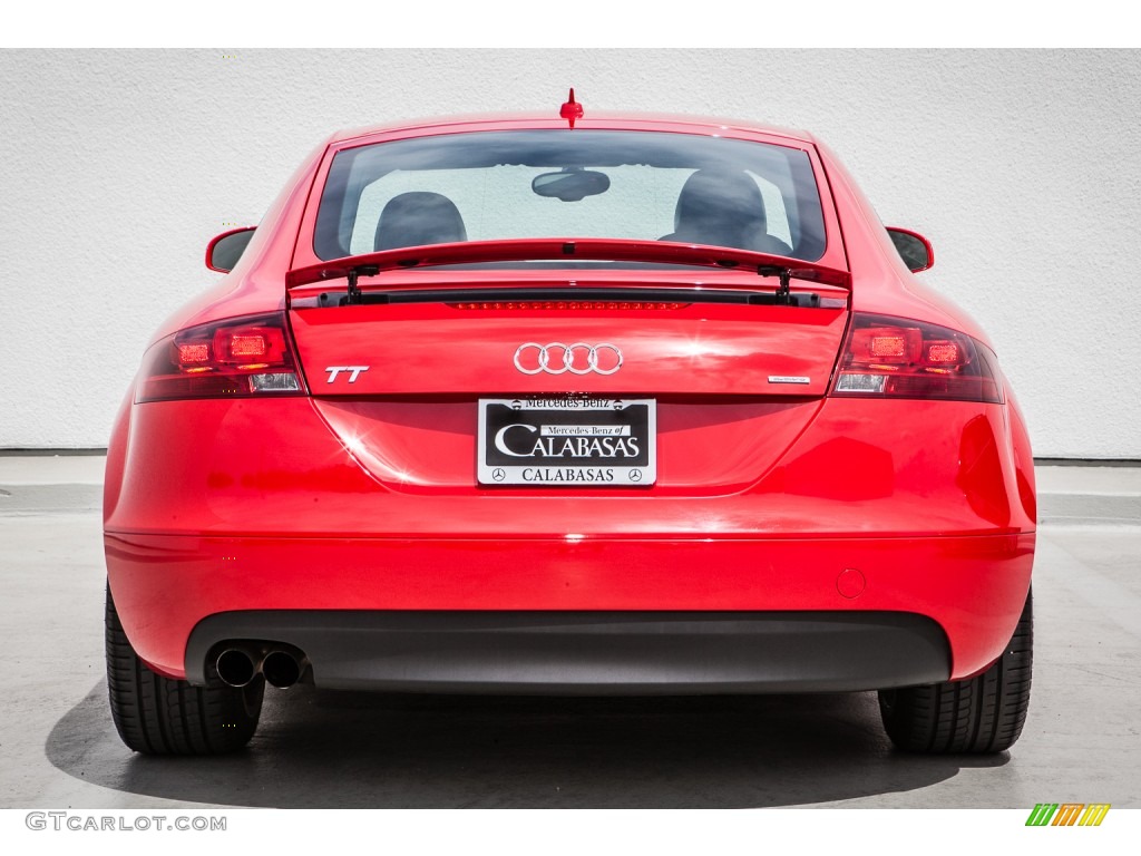 2009 TT 2.0T Coupe - Brilliant Red / Black photo #3