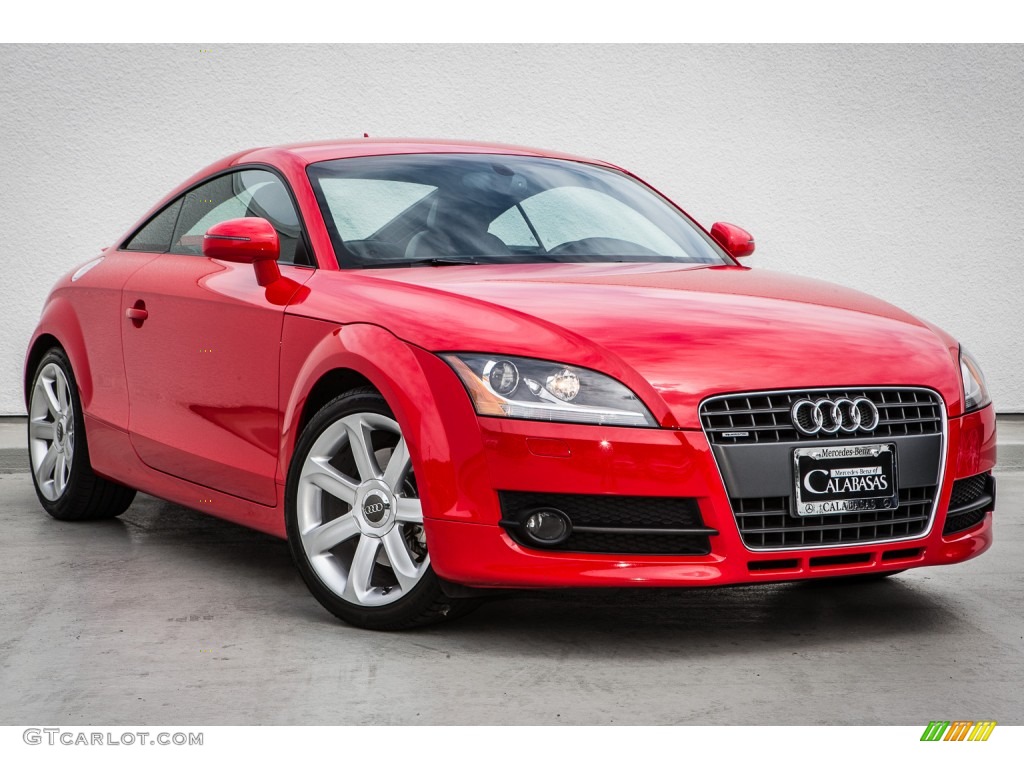 2009 TT 2.0T Coupe - Brilliant Red / Black photo #12