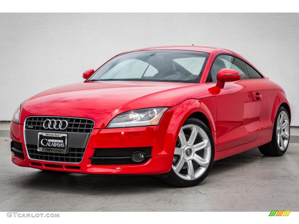 2009 TT 2.0T Coupe - Brilliant Red / Black photo #13