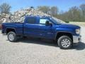 Cobalt Blue Metallic 2015 GMC Sierra 2500HD SLE Crew Cab 4x4 Exterior