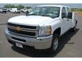 Summit White - Silverado 2500HD WT Crew Cab 4x4 Photo No. 2