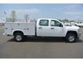 Summit White - Silverado 2500HD WT Crew Cab 4x4 Utility Truck Photo No. 6