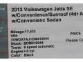 Black Uni - Jetta SE Sedan Photo No. 34