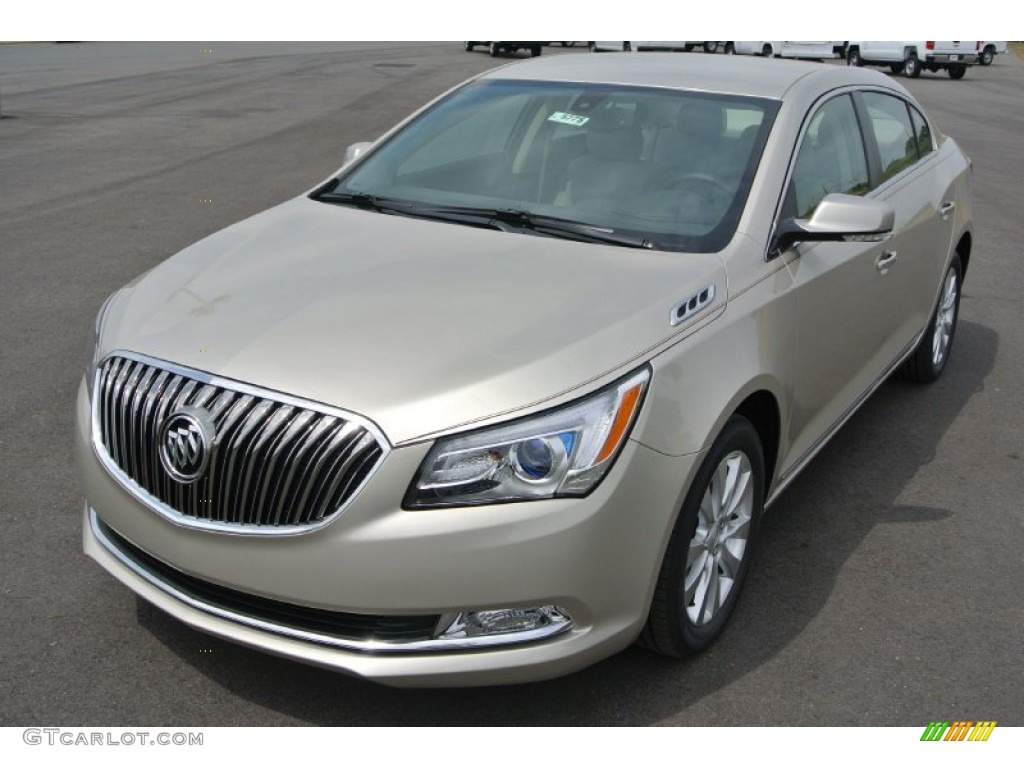 Champagne Silver Metallic 2014 Buick LaCrosse Leather Exterior Photo #92923066