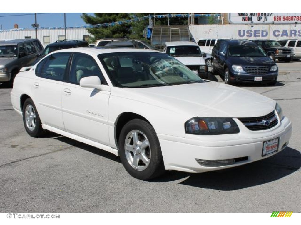 2004 Impala LS - White / Neutral Beige photo #2