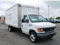 Oxford White - E Series Cutaway E350 Commercial Moving Van Photo No. 1