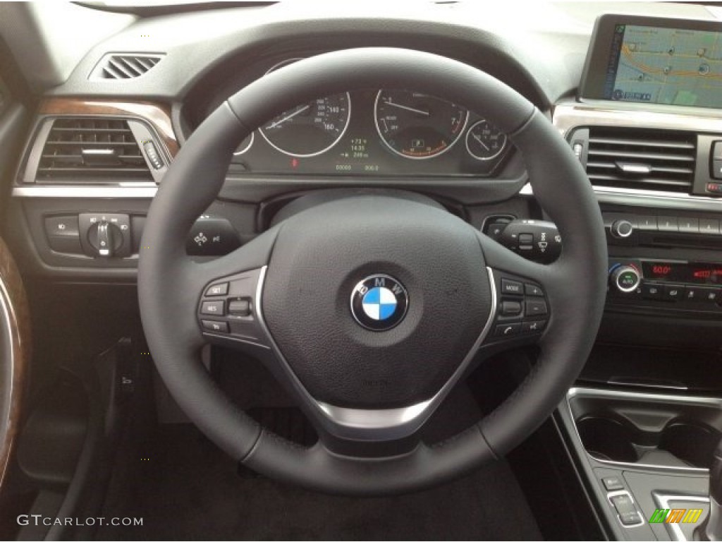 2014 3 Series 328i Sedan - Alpine White / Black photo #9