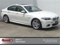 Alpine White 2014 BMW 5 Series 550i Sedan