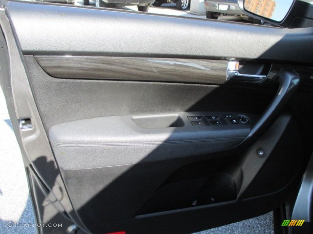 2012 Sorento LX AWD - Titanium Silver / Black photo #22