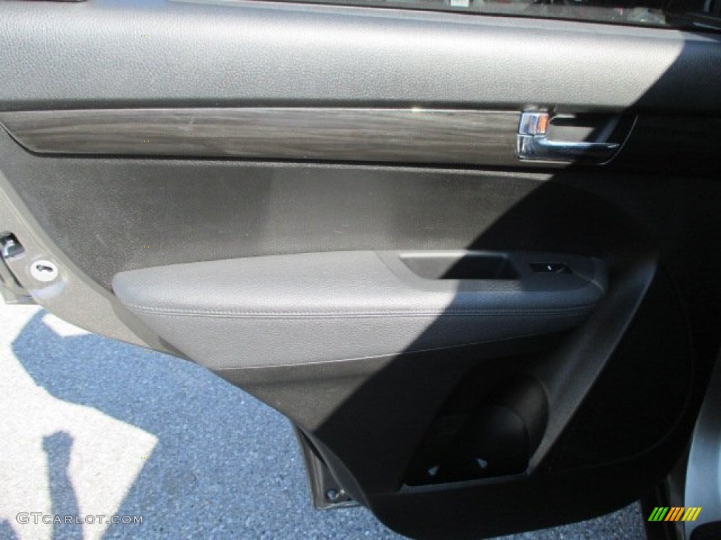 2012 Sorento LX AWD - Titanium Silver / Black photo #23