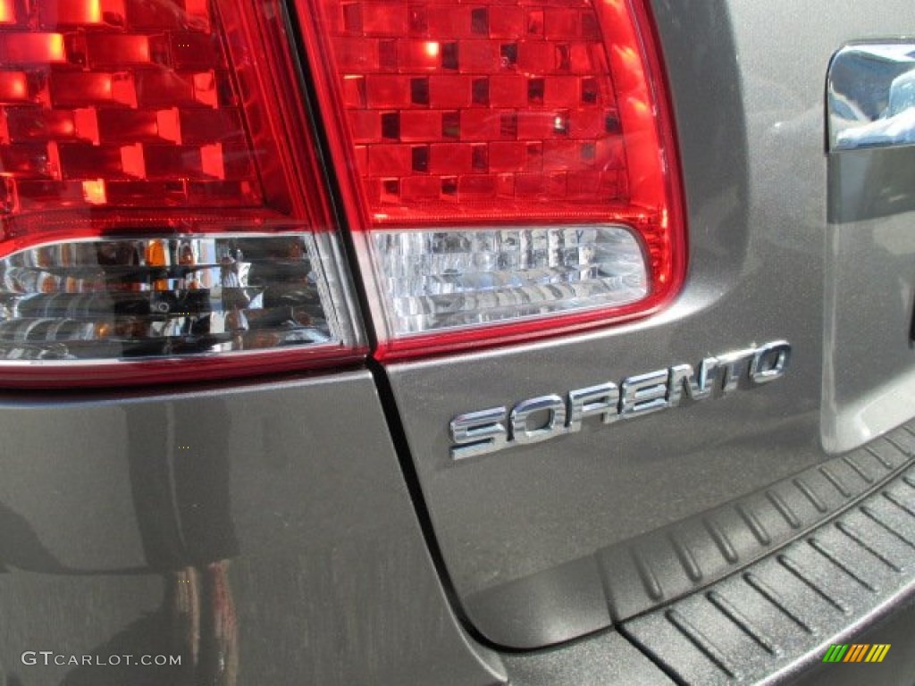 2012 Sorento LX AWD - Titanium Silver / Black photo #28