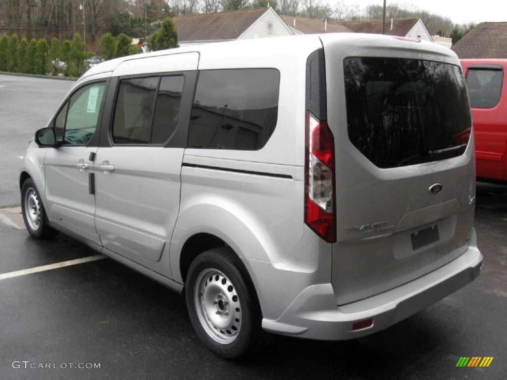 Silver Metallic 2014 Ford Transit Connect XLT Wagon Exterior Photo #92930050