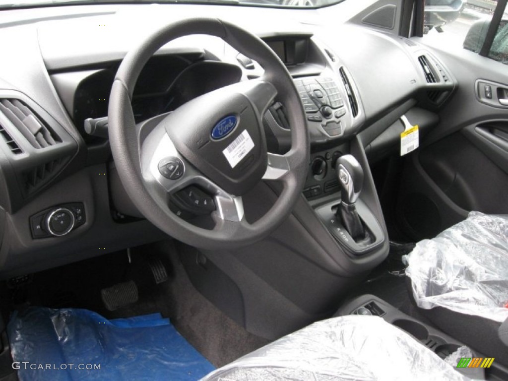 Charcoal Black Interior 2014 Ford Transit Connect XLT Wagon Photo #92930068