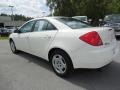 2008 Ivory White Pontiac G6 Value Leader Sedan  photo #3