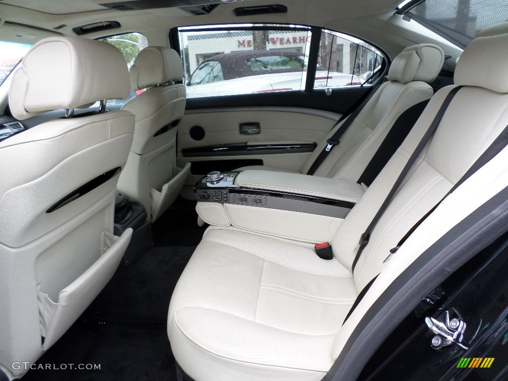 2007 BMW 7 Series 760Li Sedan Rear Seat Photos