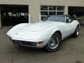 Front 3/4 View of 1971 Corvette Stingray Convertible